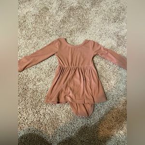 Little Sleepies Ribbed Twirl Dress